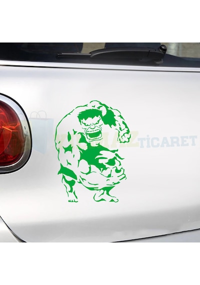 Hulk Dev Adam Oto Sticker Yapıştırma Etiket Çıkartma Kaliteli