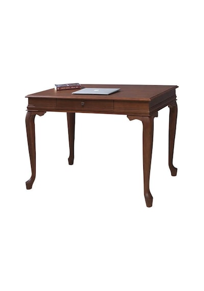 Wooding 100 Cm Çekmeceli Masif Ceviz Çalışma Masası Ceviz