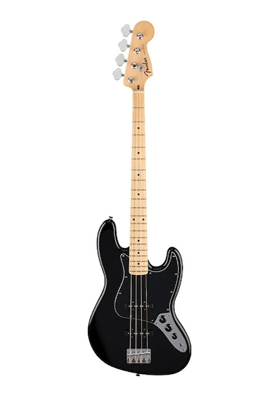 Fender Standard Jazz Bass Akçağaç Klavye Black Bas Gitar