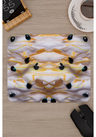 Saykodelik Sanat Kaymaz Dikişli Kauçuk Oyuncu Mousepad V2 - 22x18 Gaming Mouse Pad Fare Altlığı