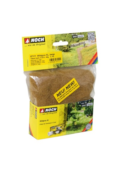 Noch 7111 Yabani Otlar, Bej, 12 mm, 40 Gram Diorama Malzemesi