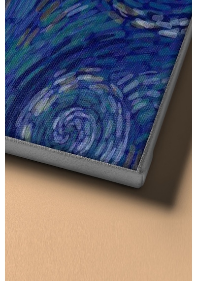 Webstyle Sayılarla Boyama Seti Kasnaklı Kayıkytaki Van Gogh 60 X 75 Cm