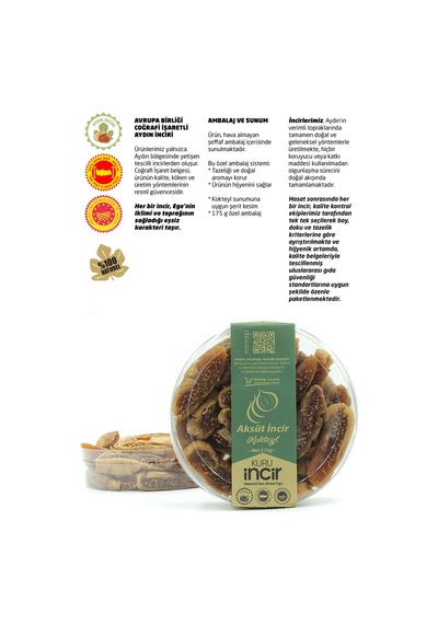 Kokteyl İncir Ab Coğrafi İşaretli 175g 175 G