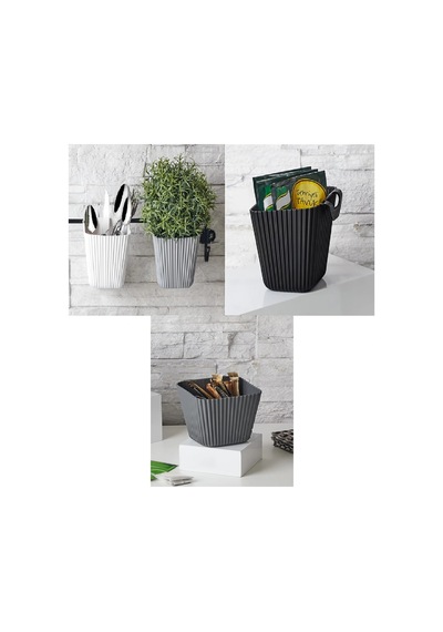 Duvara Asılan Çok Amaçlı Organizer - 2'li Saksı Set