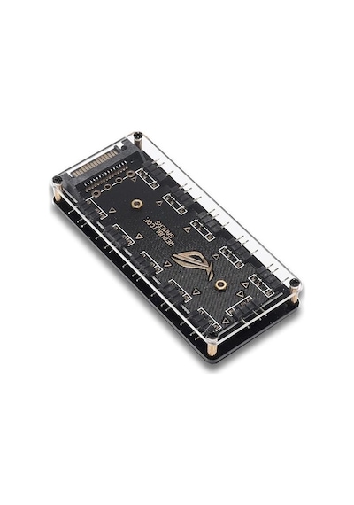 Asus ROG 3 Pin 11 Port ARGB Şerit LED 5V SATA FAN Çoklayıcı HUB