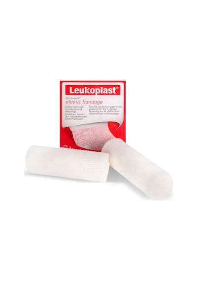Leukoplast Elastomull Elastik Bandaj 79996-08 10cm X 4m Beyaz 2 Adet