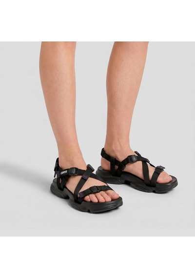 Camper Karst Sandal Siyah Kadın Sandalet Cmpk201900-001 Cmp.001