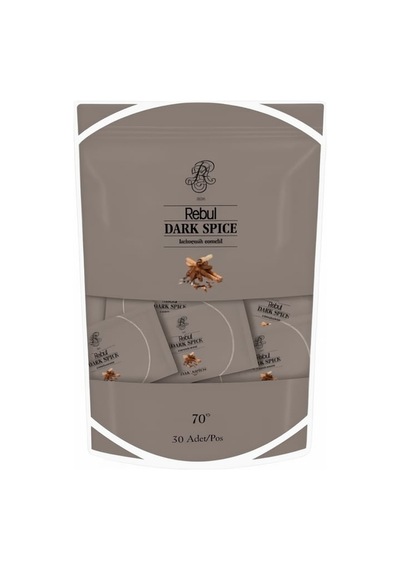 Rebul Kolonyalı Mendil Dark Spice 50 Li 12'li Paket