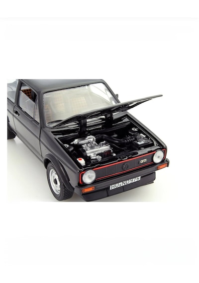 Norev 1:18 Ölçek 1976 Volkswagen Golf 1 Gtı Siyah Metal Model Araba