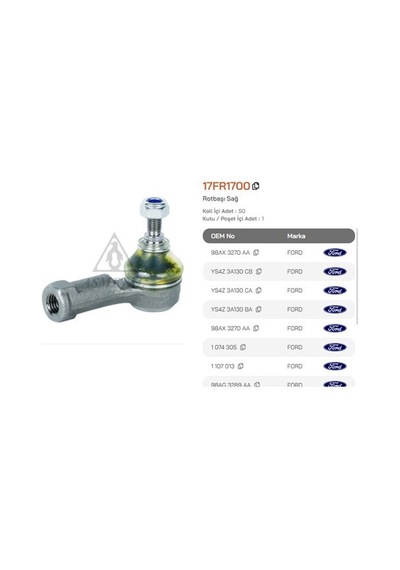 Asmetal 17fr1700 Rotbaşı Sağ Focus 98 01 1074306
