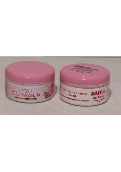 Rose City Gül Vazelin 75 ml Alana Rose City Aleo Veralı Kremi 85 ml Hediye