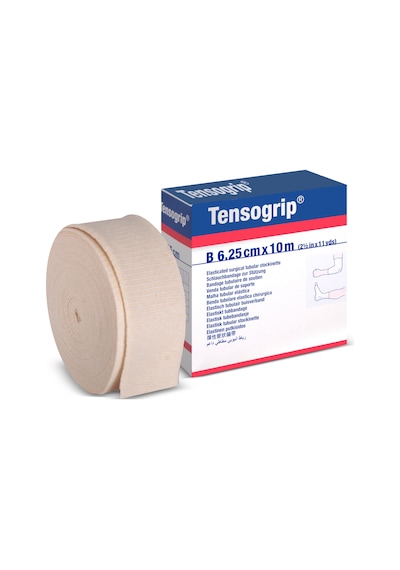 TensoTubular Bandaj Bsn Boru Bandaj Beyaz B 6.25 CM x 10 M