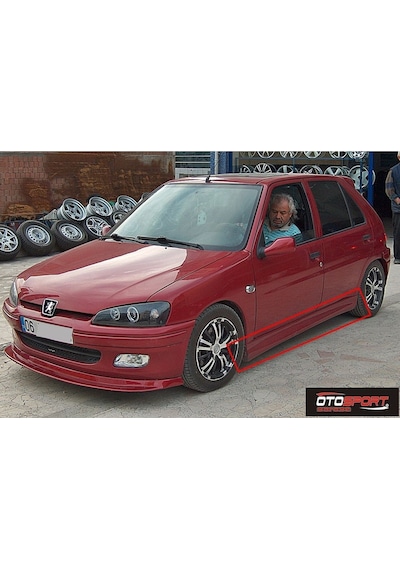 Peugeot 106 Marşpiyel Sağ Sol Takım Fiberglass Boyasız