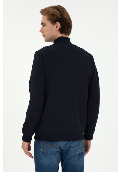 U.s. Polo Assn. Erkek Lacivert Hırka Örme 50290747-vr033 Lacivert