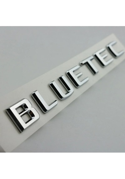 Bluetec Bagaj Yazı Abs Krom Gri Car Logo Arma Universal