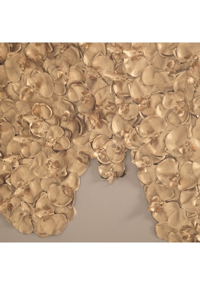 Mudo Home Golden Butterfly Cam Tablo 100x100cm