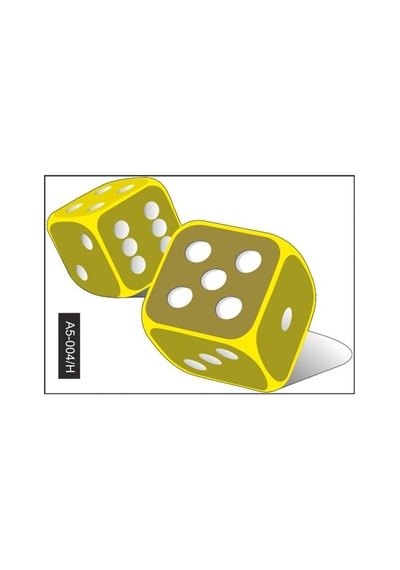 A5 Sticker 004 Tek Paket Çoklu Sticker Standart