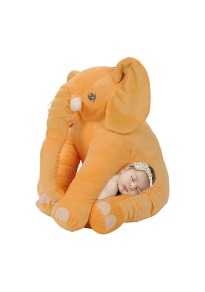 Uyku Arkadaşım Peluş Fil - Büyük Yumuşacık 75 Cm -sevgiliye Hediye Bej