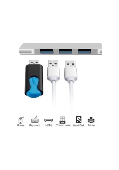 4 Port Usb 3.0 Hub Çoklayıcı Yüksek Hızlı Super Speed Çoklayıcı Çoğaltıcı Çevirici Adaptör