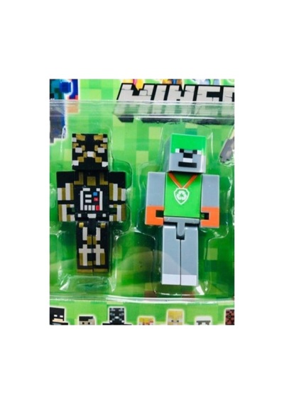 Minecraft Figür Oyuncak Süperman Batman 12 Parça Süpermen Li Maykıraft