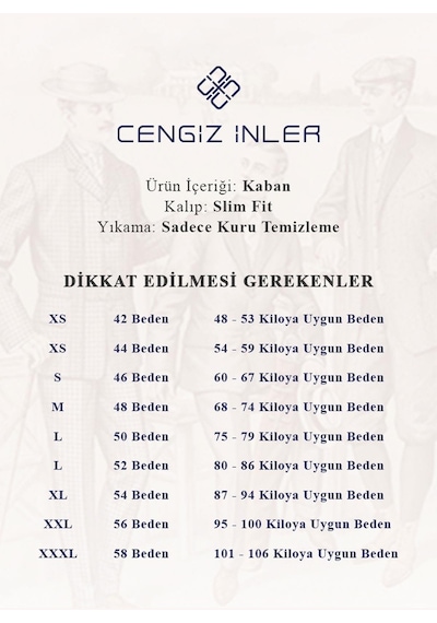 Cengiz İnler Cengiz Inler Kısa Kruvaze Erkek Kaşe Kaban 001