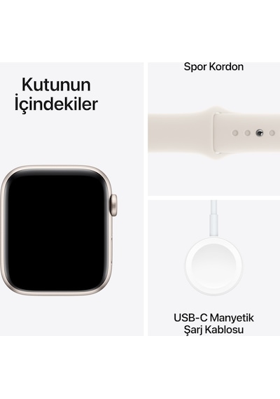 Apple Watch SE GPS 40 MM Alüminyum Kasa Spor Kordon S/M Akıllı Saat (Apple Türkiye Garantili) Apple Watch SE GPS 40 MM Alüminyum Kasa Spor Kordon S/M Akıllı Saat (Apple Türkiye Garantili)