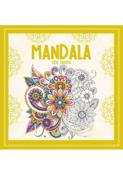 Mandala - Çiçek Bahçesi