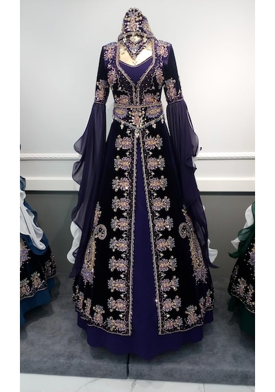 Sedamoda Kına Gecesi Bindallı Kaftan Ceyda Model