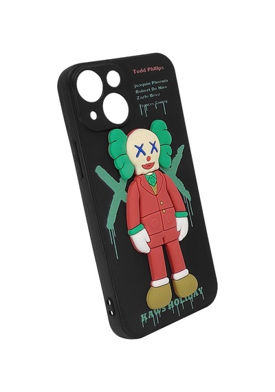 Nettech Apple Uyumlu iPhone 13 Mini Joker Case Arka Koruma Kılıf - Siyah Siyah
