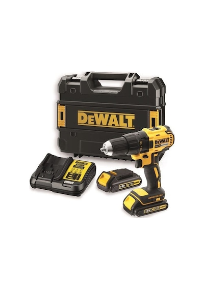Dewalt DCD777S2T-QW 18V 1.5 Ah Kömürsüz Çift Akülü Şarjlı Darbesiz Vidalama