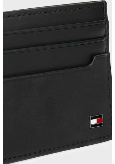 Tommy Hilfiger Deri Kartlık Erkek Kartlık Am0am14500 Bds Siyah SİYAH