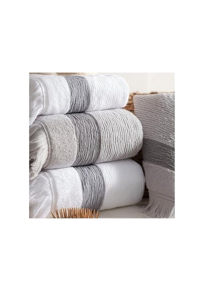 Borla Gri El Havlusu 30x50 Cm Çok Renkli