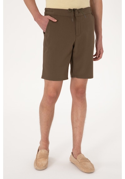 U.s. Polo Assn. Erkek Vizon Şort / Bermuda 50300420-vr052 Vizon