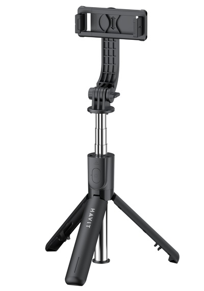 Havit St7033 Pro Bluetooth Tripodlu Selfie Stick Kumandalı 360 Dönebilen Selfie Çubuğu