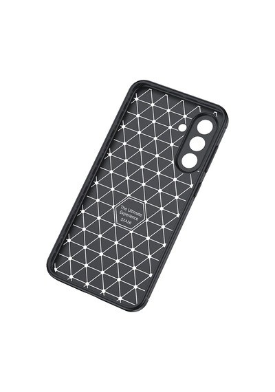 Zore Galaxy Uyumlu A56 Kılıf Msra Negro Silikon Kapak - Siyah Siyah