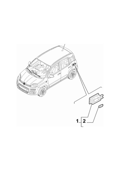 Fiat 500 Punto İdea Linea Bravo Panda Stilo Doblo Bagaj Lambası