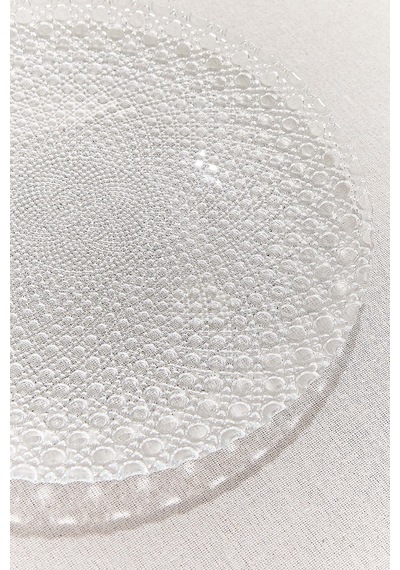Pasabahce Rattan Tabak 28 Cm - 1 Adet Şeffaf