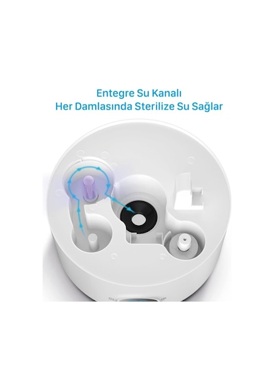 Ultraviyole Ultrasonic Soğuk Buhar Makinesi F628s Açık