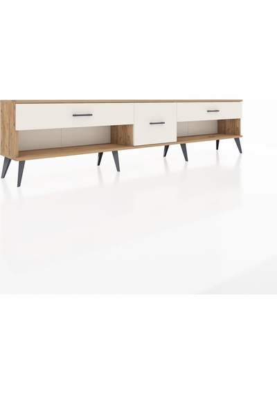 Arges Tv Ünitesi 3 Çekmeceli 220x30x51 Çam-aytaşı Aytası/aytası - Atlas Çam Arges Tv Ünitesi 3 Çekmeceli 220x30x51 Çam-aytaşı Aytası/aytası - Atlas Çam