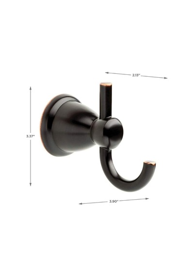 Kın5pc-orb Kinla Banyo Aksesuar Seti, 5 Parça, Yağlı Bronz Çok Renkli