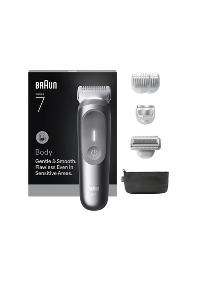 Braun Vücut Tıraş Makinesi Series 7, +6 Aksesuar, Kompakt, Smartlight, Bg7550