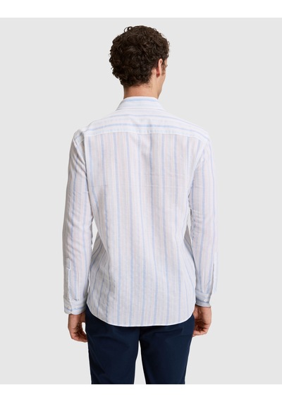 Pierre Cardin Erkek Mavi Gömlek Desenli 50320885-vr036