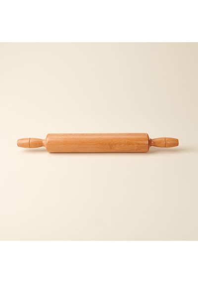 Vernikli Sabit Merdane - Açık Kahverengi - 46 Cm