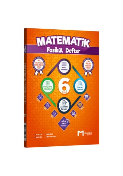 Mozaik Yayınları 6. Sınıf Matematik Fasikül Defter