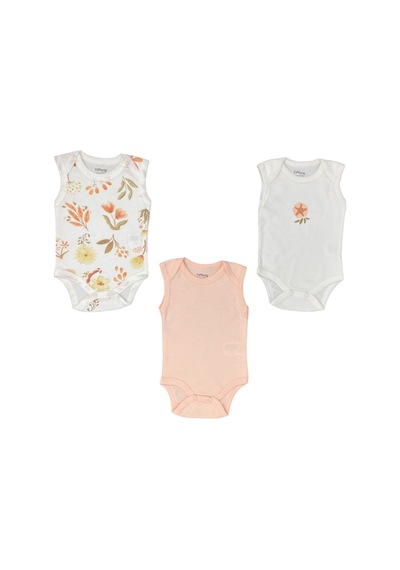 Tiffany Baby & Kids Tiffany Baby 3'lü Atlet Body 15009 Ekru