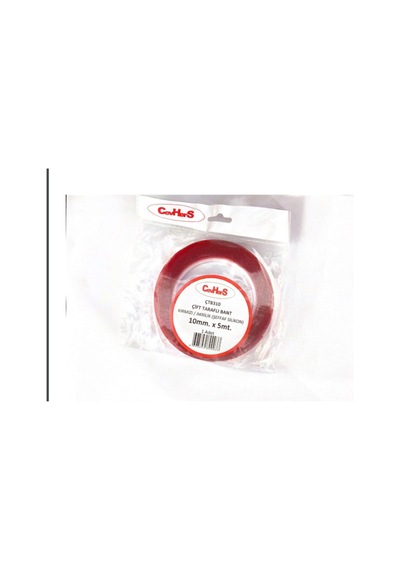 Çift Taraflı Bant Şeffaf Silikonlu 10mm 5mt Diğer