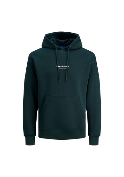Jack & Jones Jack Jones Erkek Kapüşonlu Önden Cepli Sweatshirt 12241687 Magical Forest