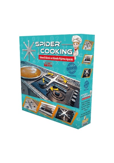 Spider Cooking Spider Su Böreği ve Künefe Pişirme Aparatı