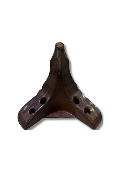 Cateksss Sultan Ayak 16 Cm Venge Ahşap - 2 Li Paket Kahverengi