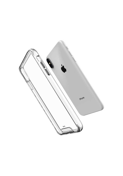 Apple Uyumlu iPhone XS Max 6.5 Kilif Seffaf Sararmaz Gard Silikon 391287773